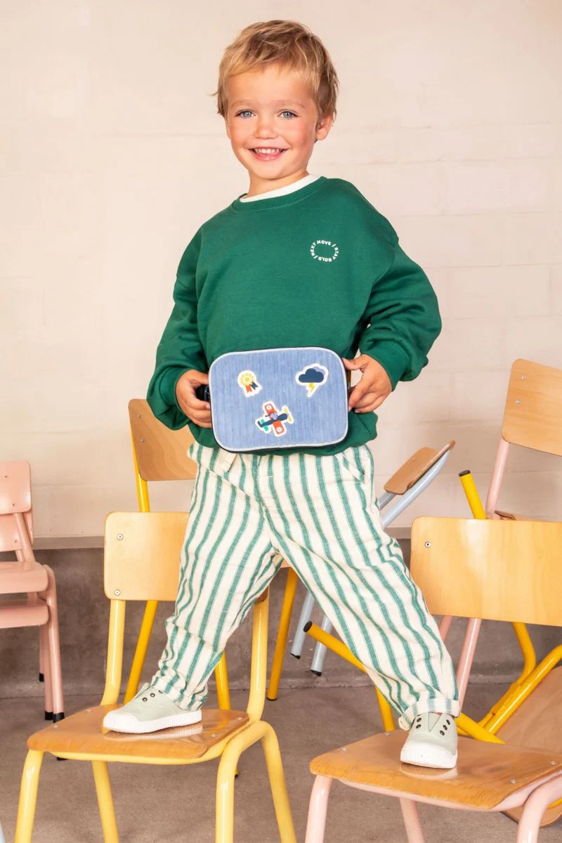 Jules Bolso con correa · Lilliputiens