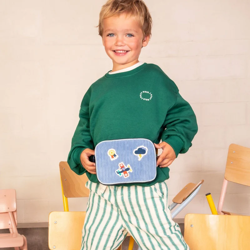 Jules Bolso con correa · Lilliputiens