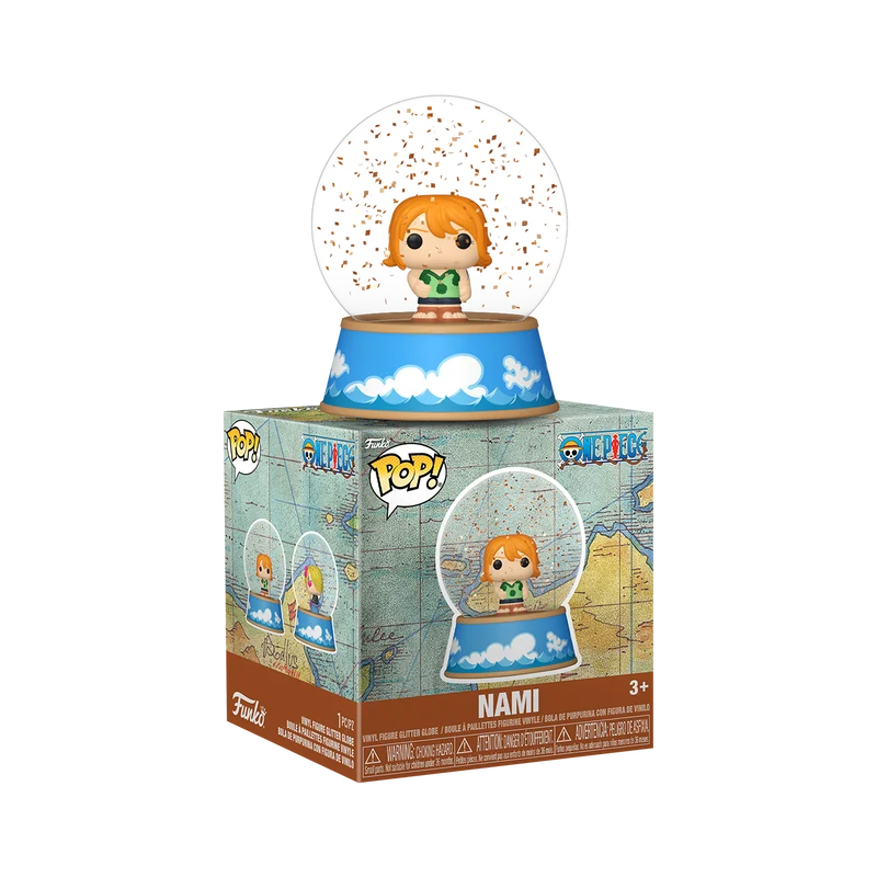 Funko Mini Glitter Globe: One Piece - Nami