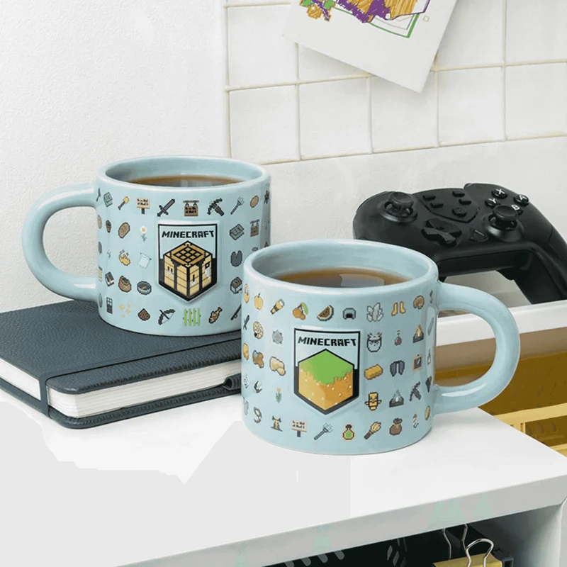 Taza de Cerámica Minecraft Icons – 400ml Paladone
