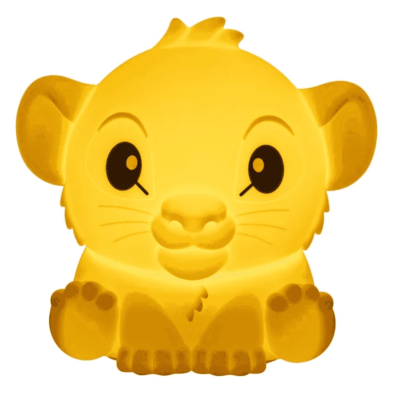 Luz de noche infantil Simba silicona recargable Disney