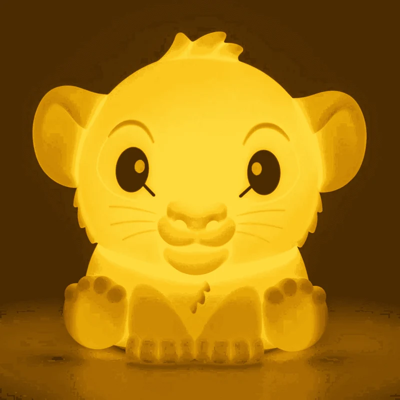 Luz de noche infantil Simba silicona recargable Disney