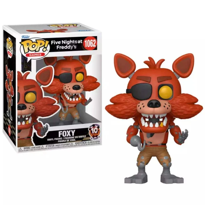Funko Pop Foxy #1062 – Edición 10º Aniversario FNAF