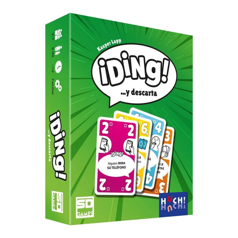 DING Juego de Mesa – ¡Sé el primero en deshacerte de todas tus cartas! html Copiar Editar