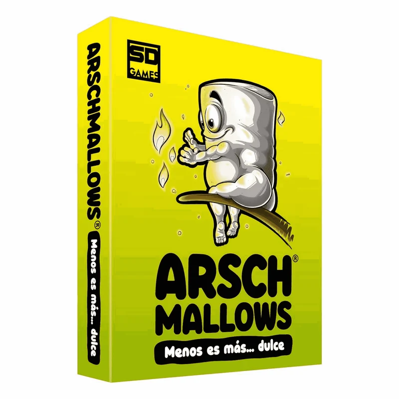Arschmallows – Juego de cartas de memoria y estrategia con malvaviscos traviesos