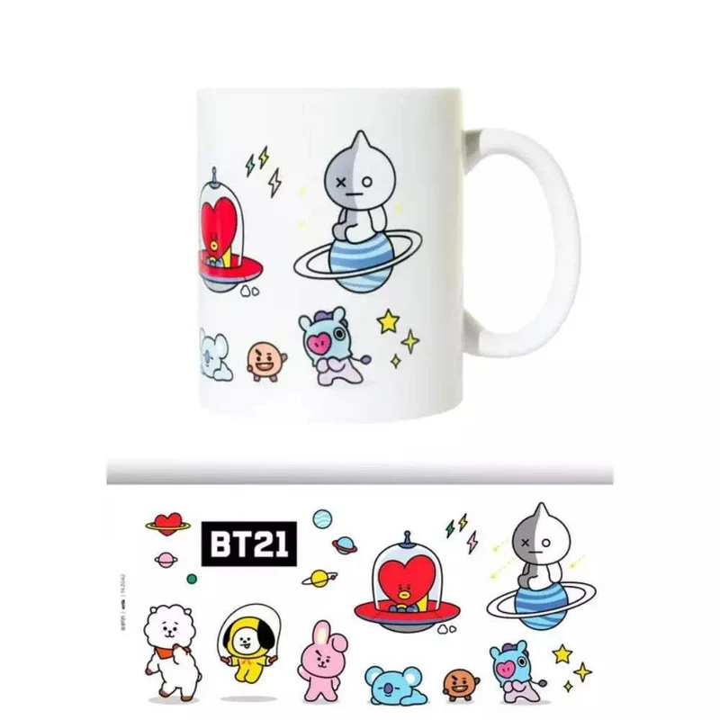 Taza BT21 Personajes 330ml