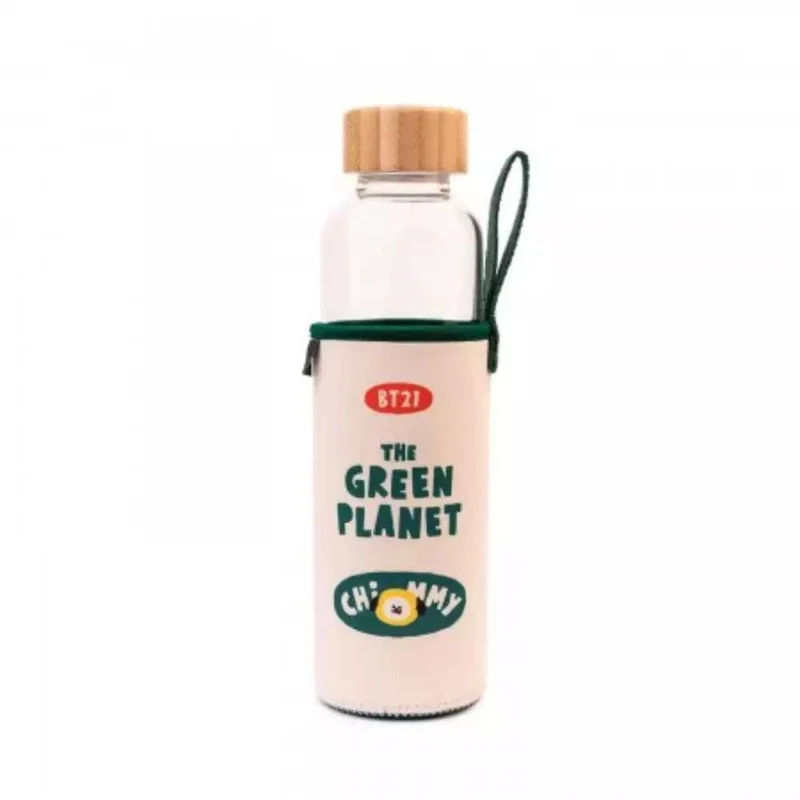 Botella de Cristal BT21 Chimmy 500ml