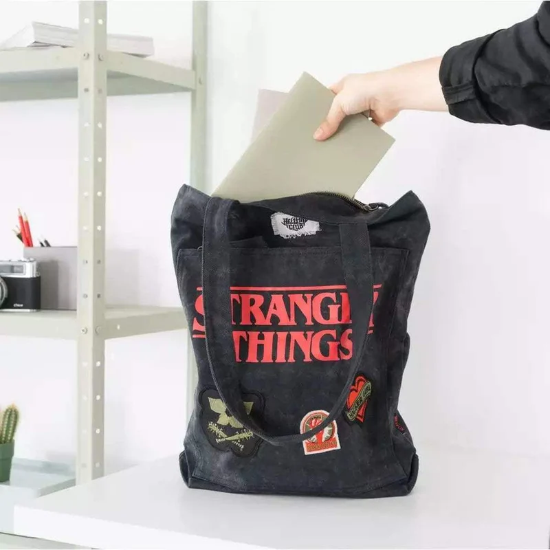 Bolso de Tela Premium Stranger Things