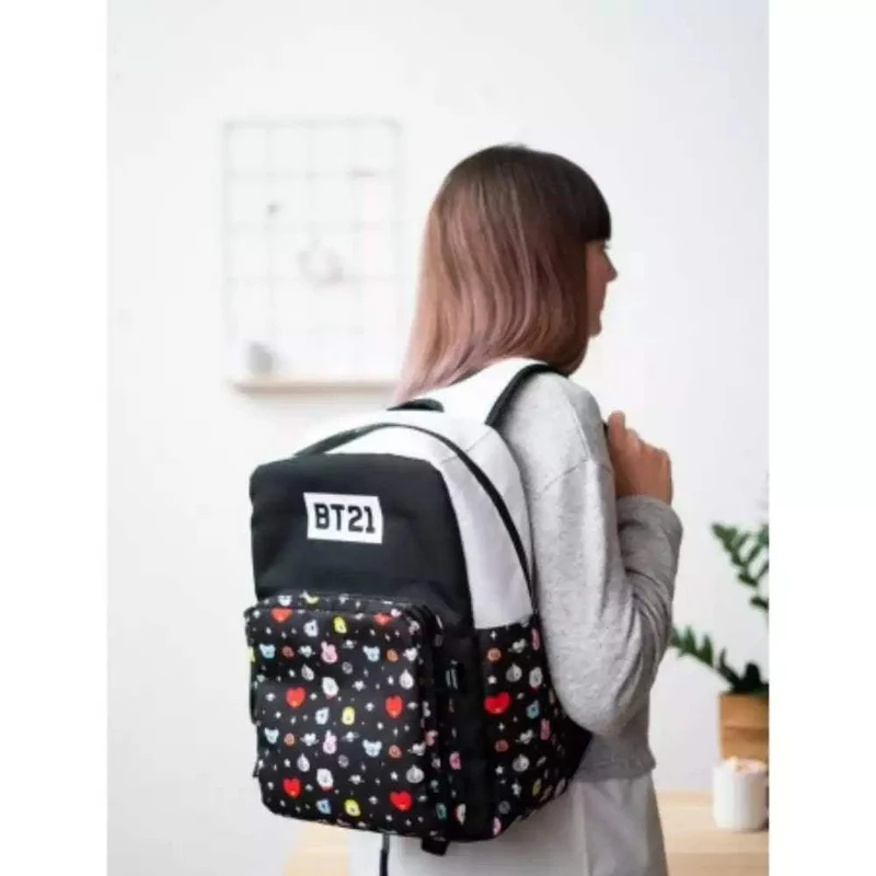 Mochila Escolar BT21 Cool Collection