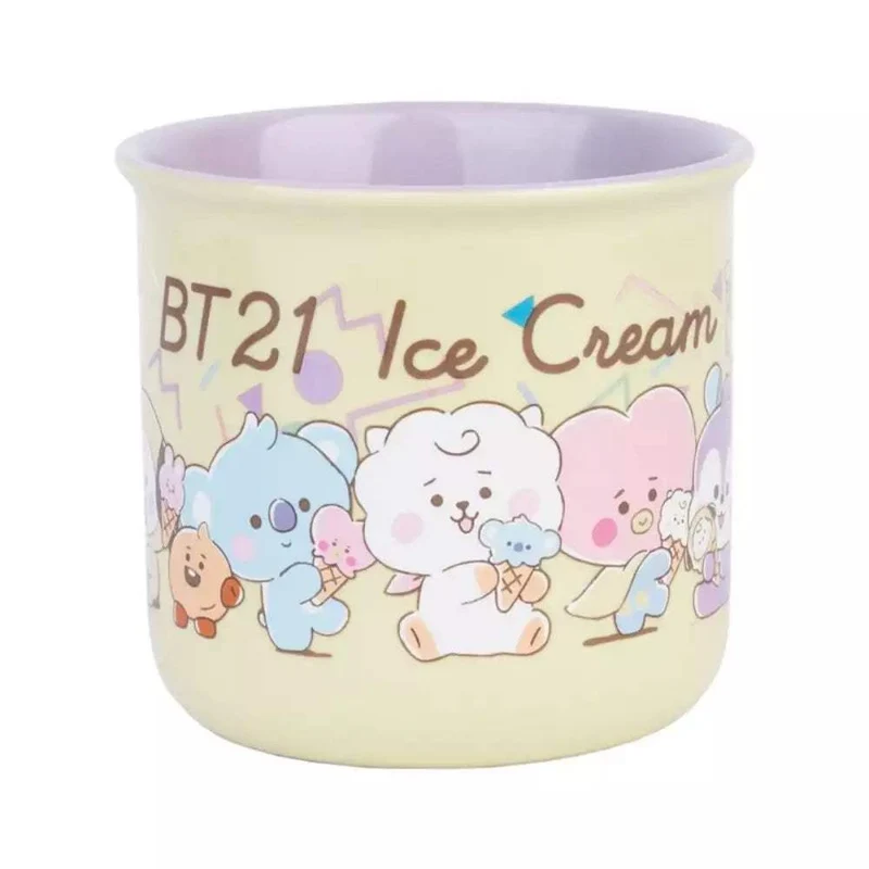 Taza Premium BT21 Ice Cream – ¡Despierta con dulzura y estilo!