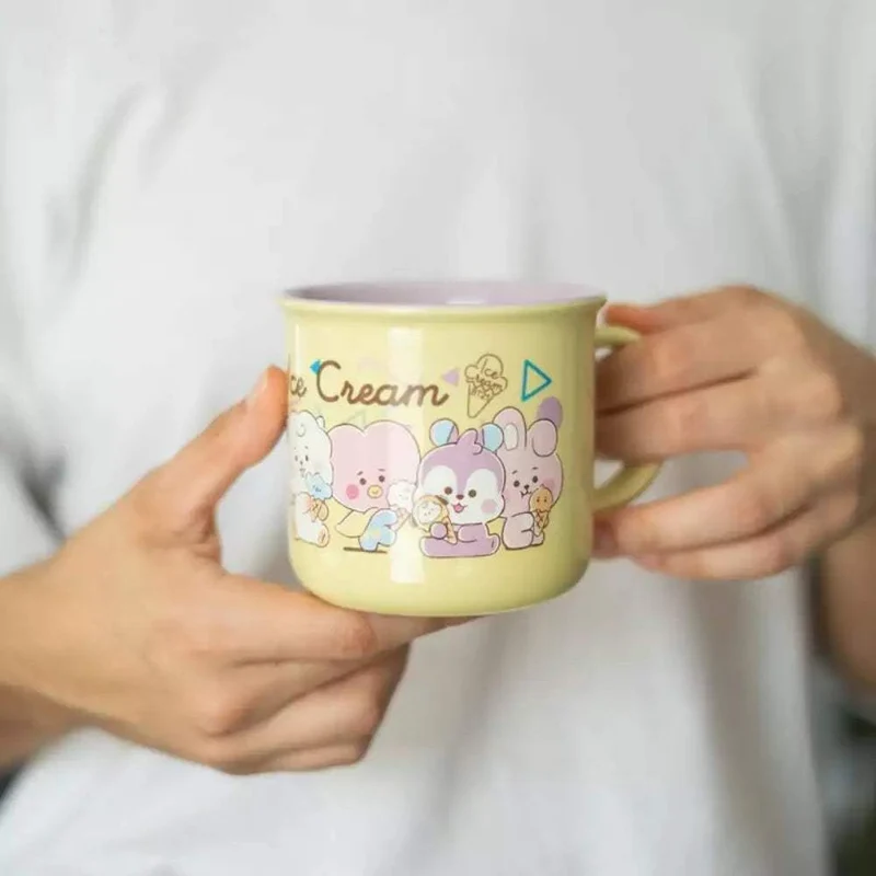 Taza Premium BT21 Ice Cream – ¡Despierta con dulzura y estilo!