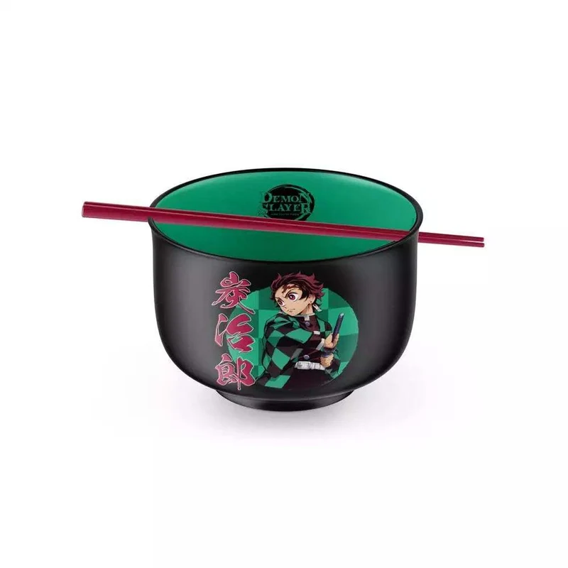 Cuenco de Ramen Demon Slayer – Con Palillos de Bambú