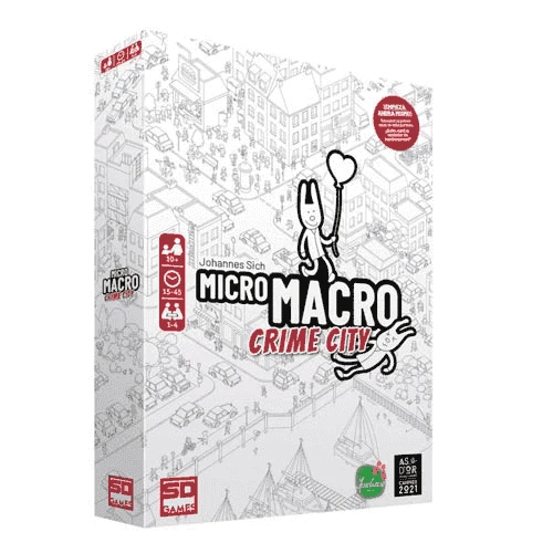 MicroMacro: Crime City – Juego de mesa cooperativo de detectives
