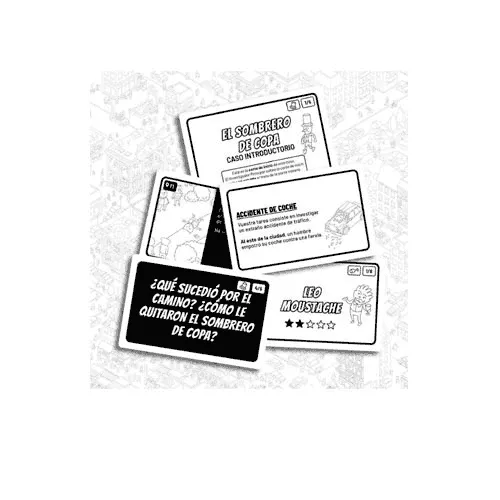 MicroMacro: Crime City – Juego de mesa cooperativo de detectives