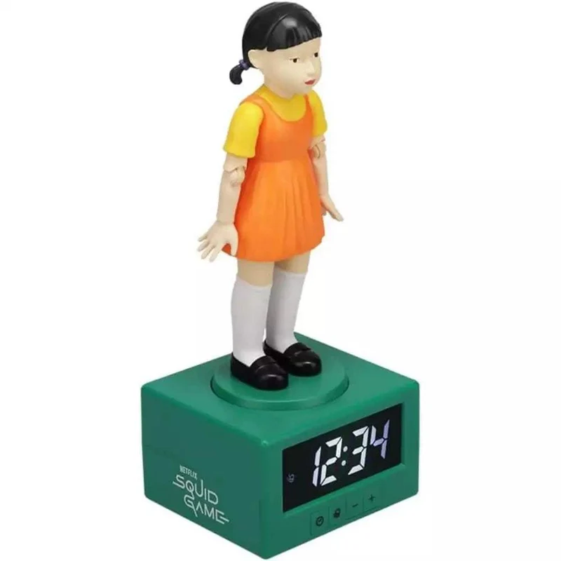 Reloj Despertador Muñeca Young-Hee – El Juego del Calamar