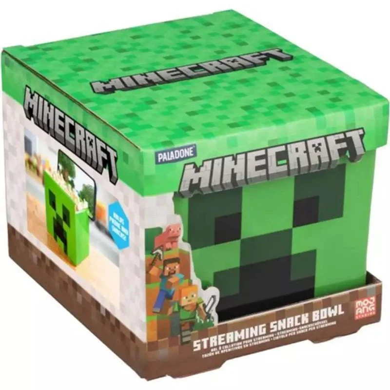 Bol para Snacks Creeper Streaming de Minecraft