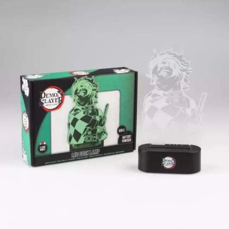 Lámpara LED de Mesa Demon Slayer – Diseño Tanjiro