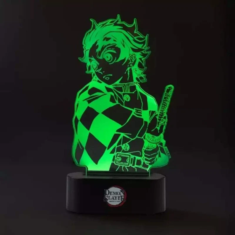 Lámpara LED de Mesa Demon Slayer – Diseño Tanjiro
