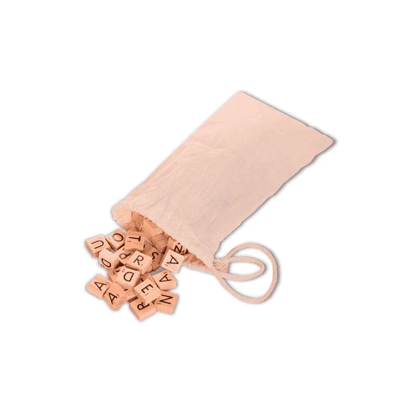 Formapalabras Travel Metal Box (100% Madera FSC) - Juego de Palabras Cruzadas Portátil