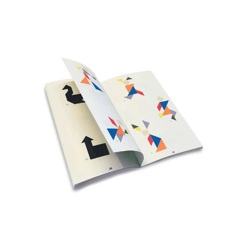 Tangram De Colores En Caja De Metal