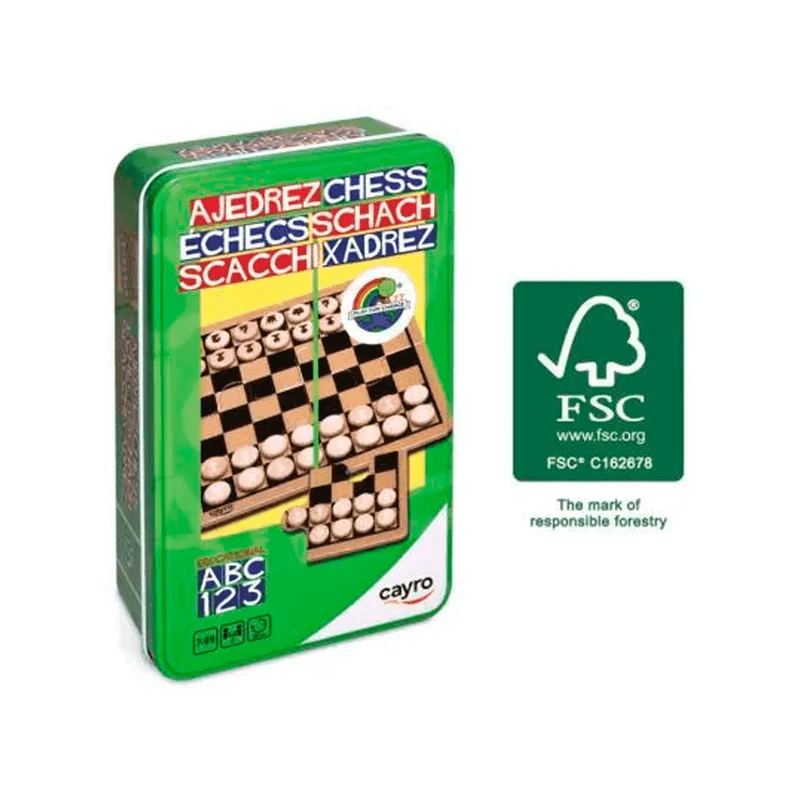 Ajedrex Metal Box