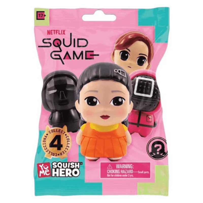 Figuras Antiestrés Squish Hero Squid Game surtidas