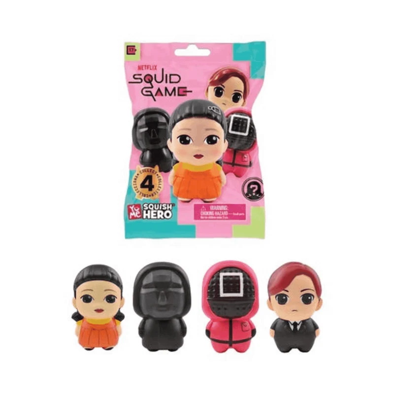 Figuras Antiestrés Squish Hero Squid Game surtidas