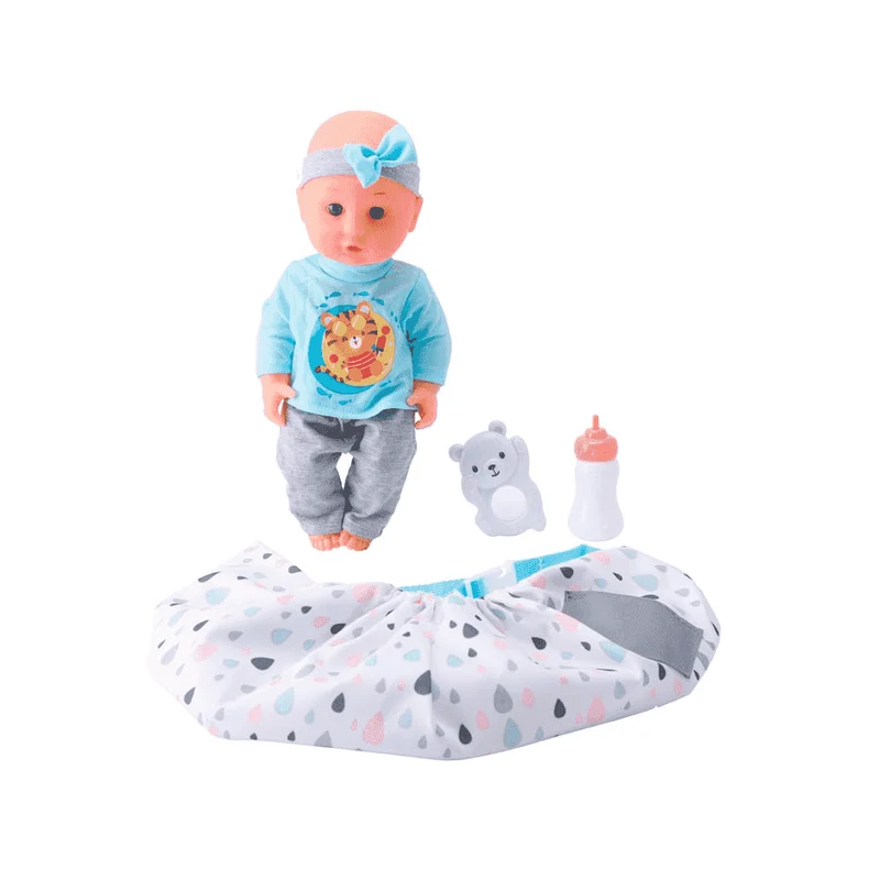 PequeBB Muñeca con pañuelo transportín