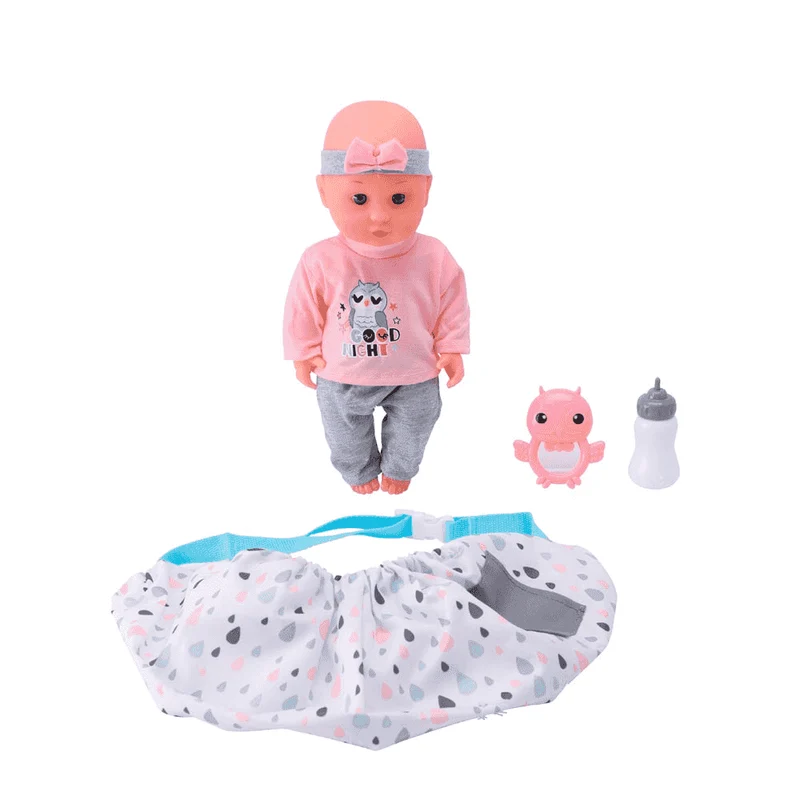 PequeBB Muñeca con pañuelo transportín