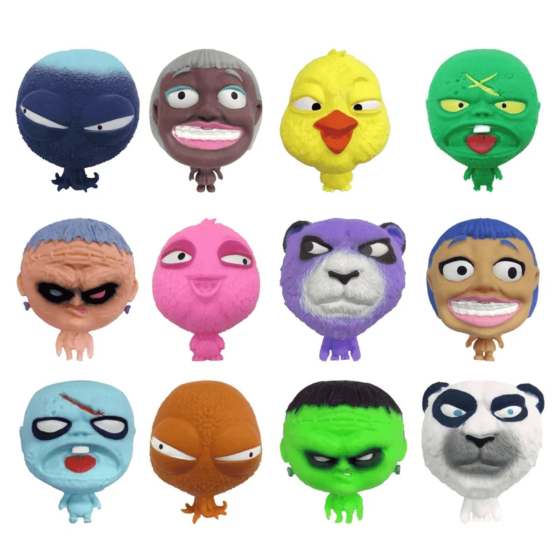 Splats Head 11Cm Surtido Figura de goma