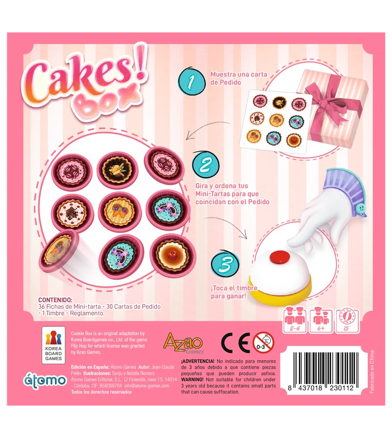 Cakes! Box · Átomo
