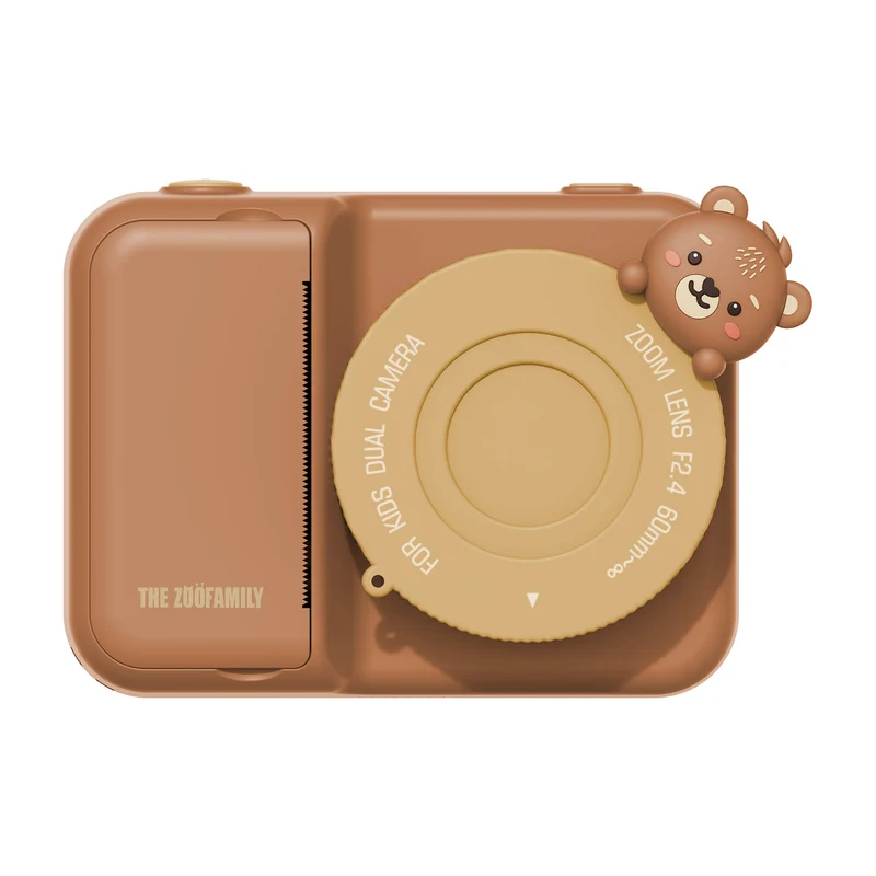 Cámara Fotográfica instantánea Zoo Print Bear · The Zoofamily