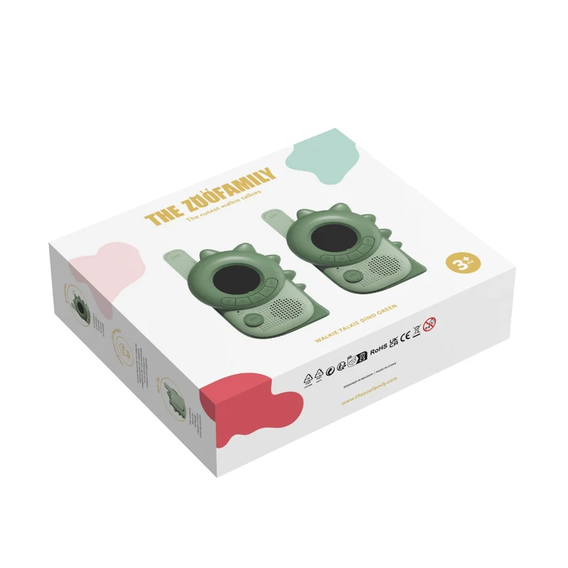 Set Walkie Talkie Dino Green · The Zoofamily