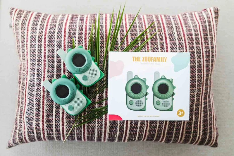 Set Walkie Talkie Dino Green · The Zoofamily
