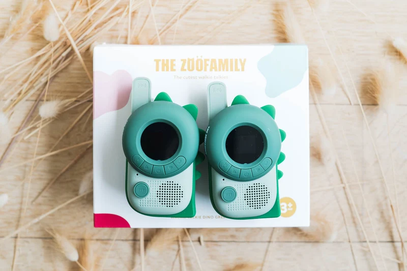 Set Walkie Talkie Dino Green · The Zoofamily