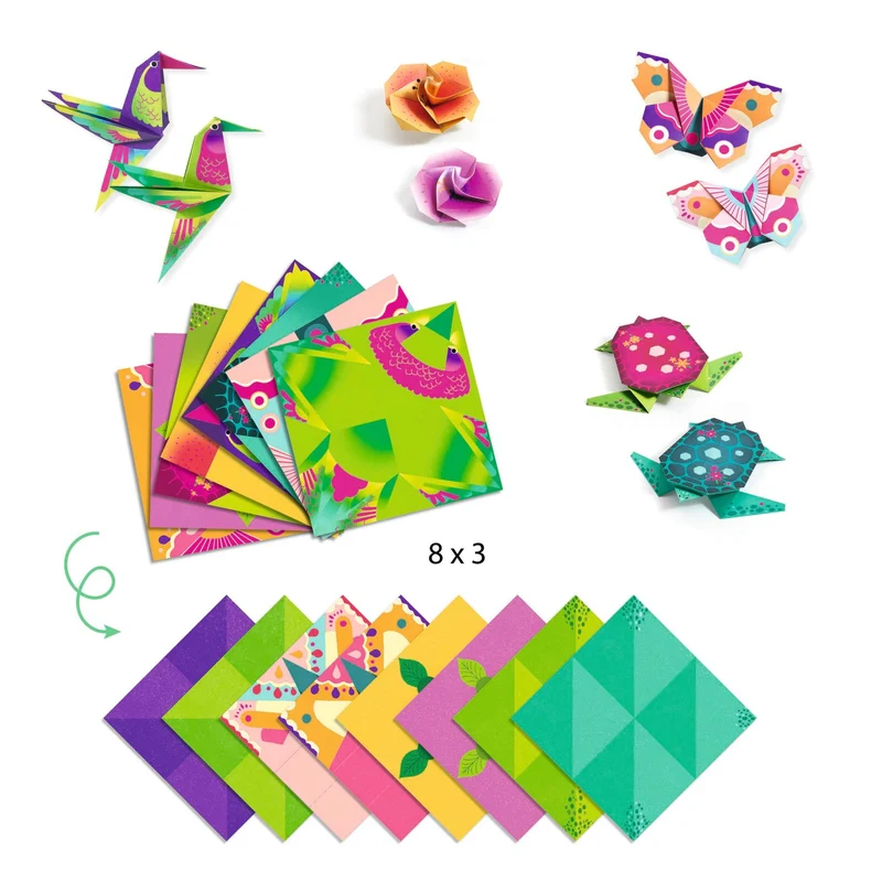 Papiroflexia Origami Trópicos · DJECO