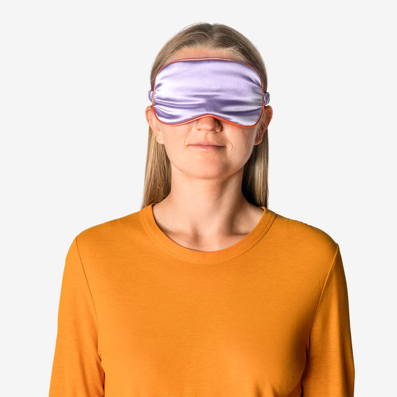 Purple sleeping mask for adults