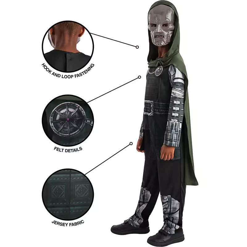 Disfraz Doctor Doom Classic 9-10 Años Marvel Rubie’s