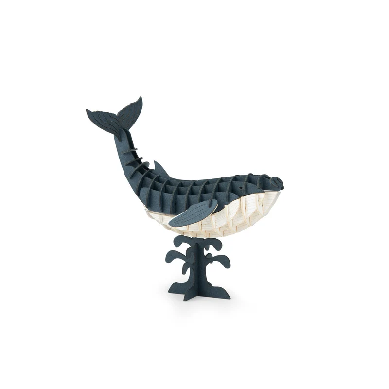 Puzzle 3D ballena Tout autour du monde · Moulin roty
