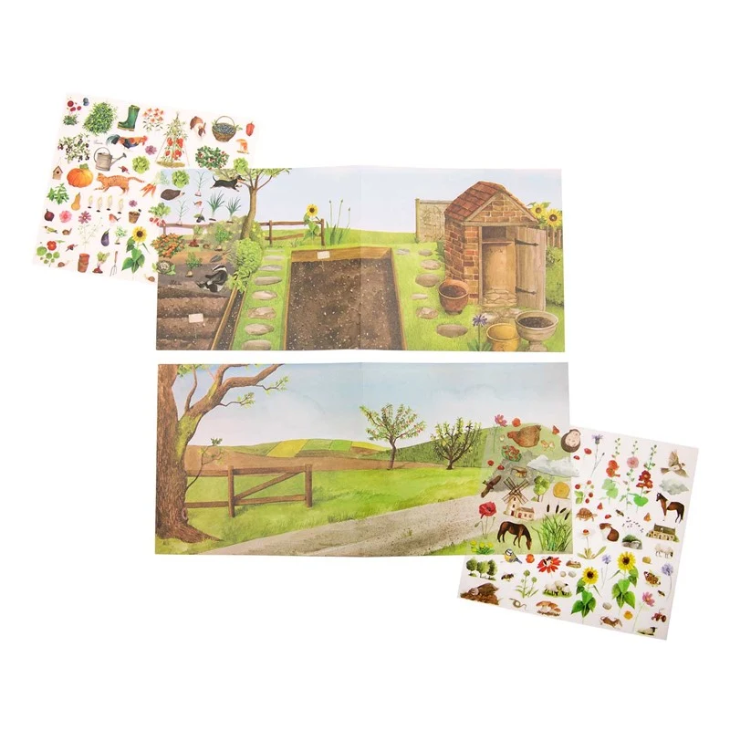 Calcomanías El Jardinero · Moulin Roty