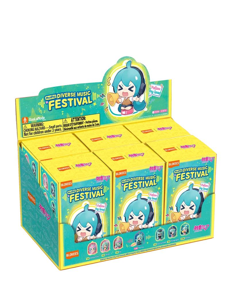 Blokees Hatsune Miku MOJIPOD Series: 01 Diverse Music Festival - Unitario 75400