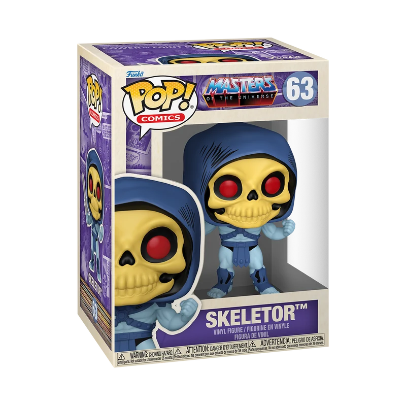 Funko Pop Comics: Los Amos del Universo Vintage - Skeletor