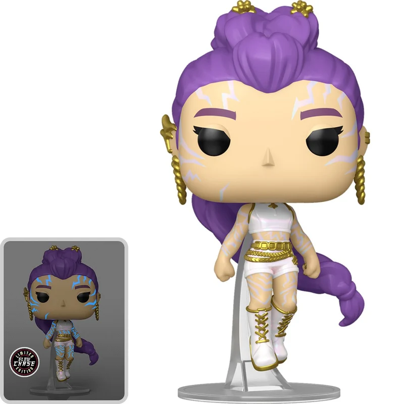 Funko Pop Animation: K-Pop Demon Hunters - Rumi atuendo blanco