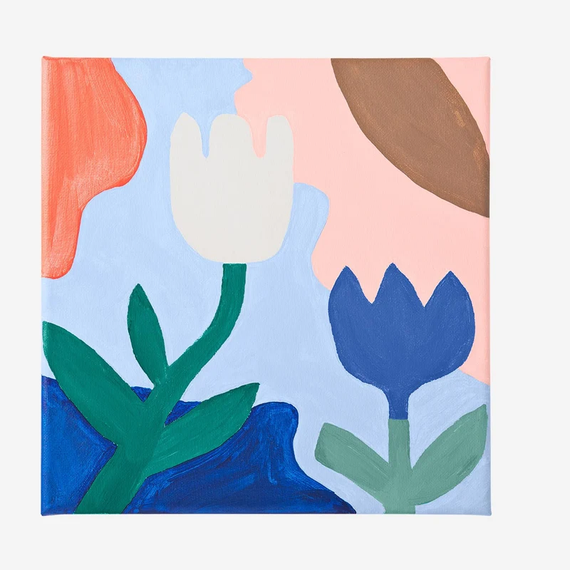 Canvas. 26x26 cm