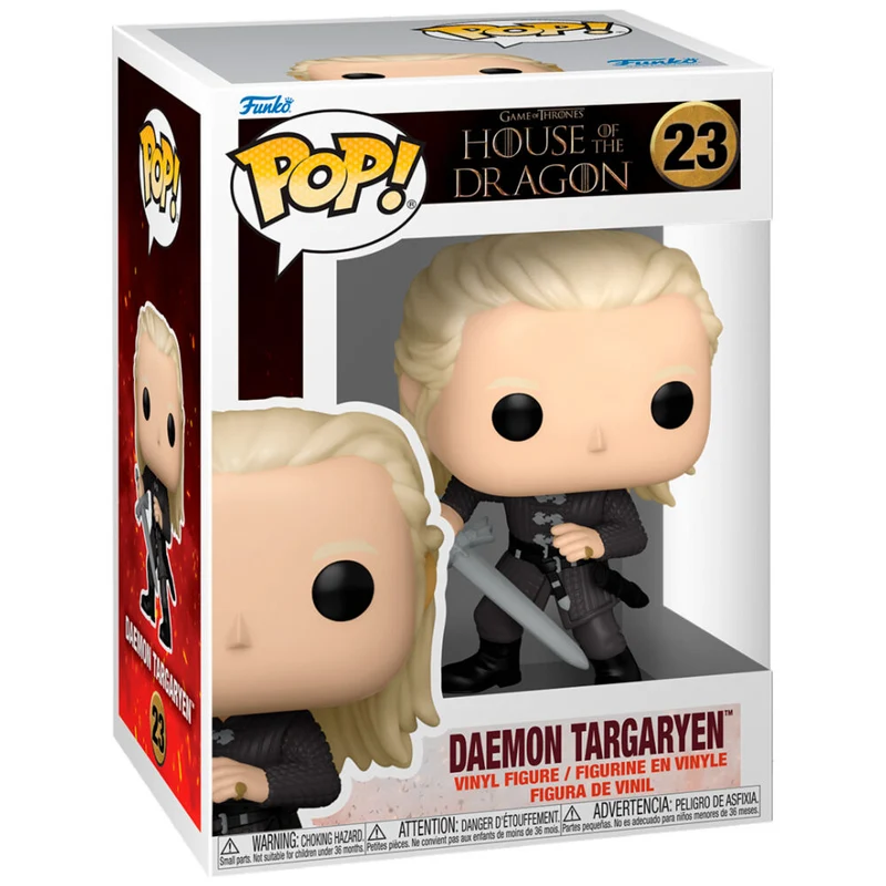 Funko Pop Daemon Targaryen - La Casa del Dragón
