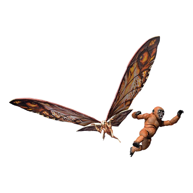 Set Figuras Articuladas Suko y Mothra - Godzilla x Kong: The New Empire Pack S.H. MonsterArts
