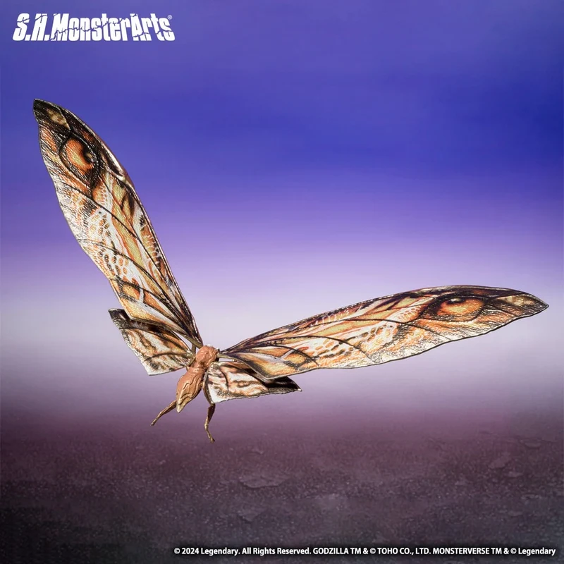 Set Figuras Articuladas Suko y Mothra - Godzilla x Kong: The New Empire Pack S.H. MonsterArts