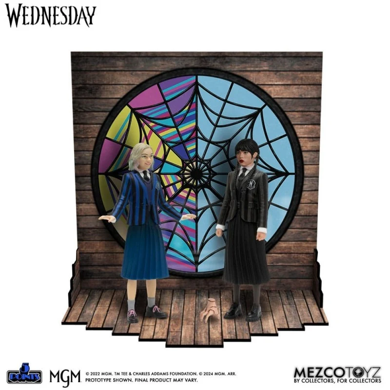 Figuras Articuladas Wednesday y Enid - Wednesday