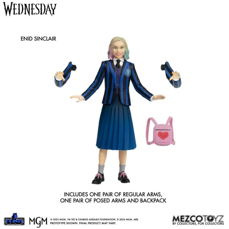 Figuras Articuladas Wednesday y Enid - Wednesday