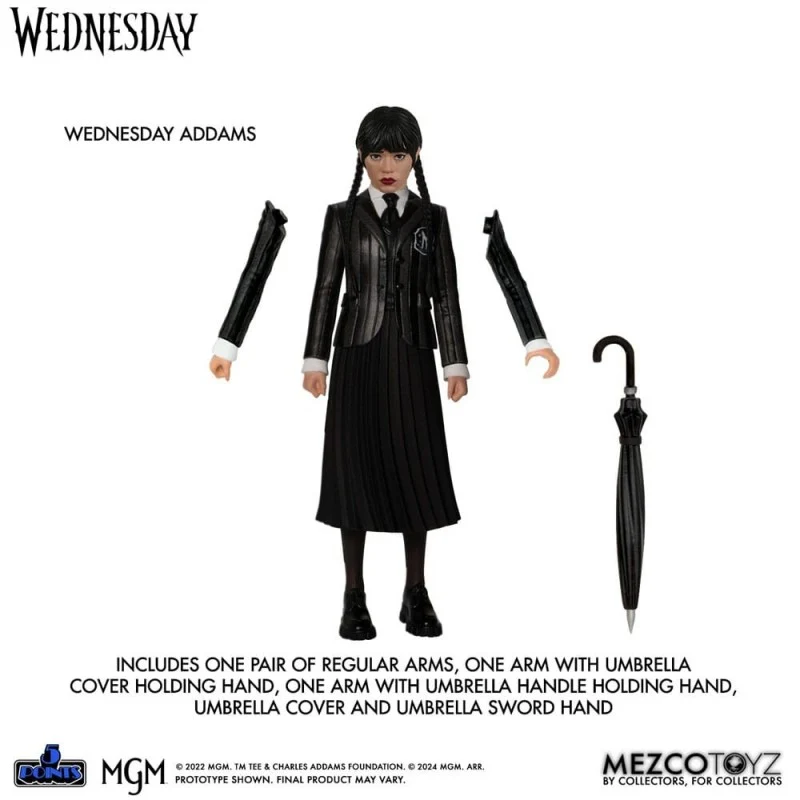 Figuras Articuladas Wednesday y Enid - Wednesday